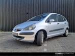 Honda Jazz 1.4 I 2004 Grijs Nieuwe APK , Airco, Auto's, Honda, Voorwielaandrijving, 83 pk, Zwart, 4 cilinders