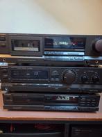 Technics receiver met cassettedeck en cd speler, Gebruikt, Losse componenten, Cassettedeck, Ophalen
