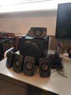 Logitech Z906 5.1 Surround set, MP3-aansluiting, Zo goed als nieuw, Speakers, Ophalen
