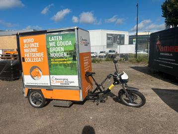 Elektrische Bakfiets - Goederenvervoer beschikbaar voor biedingen
