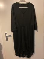 Teab zwarte jurk xl, Onder de knie, Zo goed als nieuw, Maat 46/48 (XL) of groter, Zwart