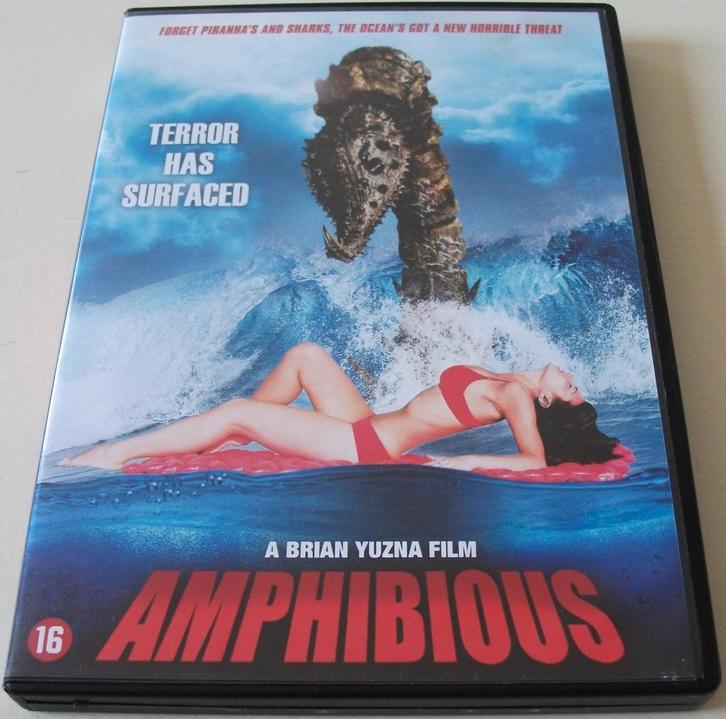 Dvd *** AMPHIBIOUS ***, Cd's en Dvd's, Dvd's | Horror, Zo goed als nieuw, Overige genres, Vanaf 16 jaar, Ophalen of Verzenden