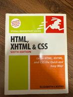 HTML, XHTML & CSS - Visual Quickstart Guide, Boeken, Ophalen of Verzenden, Gelezen, Internet of Webdesign