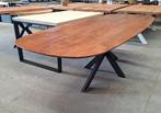 Grote Deense ovale eettafel - 280cm, Huis en Inrichting, Ophalen