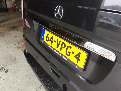 MB Vito W639 Chrome Kofferbakstrip RVS Achterklep Achterdeur, Auto diversen, Tuning en Styling, Verzenden