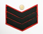 2 x RCMP Police Ceremoniële Sergeant Rang embleem Canada, Verzamelen, Embleem of Badge, Amerika, Ophalen of Verzenden, Marechaussee