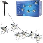 NIEUW solar lichtketting met 6 industriële lampen, Zonne-energie, Minder dan 50 watt, Nieuw, Ophalen of Verzenden