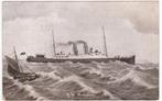 Schip de s.s. Normannia - 1912, Verzenden, Gebruikt, Kaart, Foto of Prent