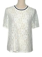 Only kant topje, top, wit, Mt. M, Kleding | Dames, Tops, Maat 38/40 (M), Only, Verzenden, Wit