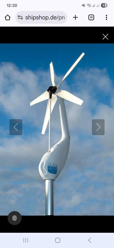DuoGen   Wind/Water Generator 12v, Watersport en Boten, Navigatiemiddelen en Scheepselektronica, Gebruikt, Overige typen, Ophalen
