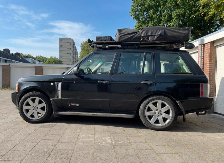 Range Rover TDV8 2009 Voque youngtimer Santorini Black., Auto's, Land Rover, Particulier, Range Rover, Diesel, Stationwagon, Automaat
