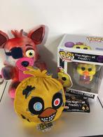 FNAF Collectie Funko: Chica Plush Chica Pop Foxy Plush, Verzamelen, Poppetjes en Figuurtjes, Nieuw, Ophalen of Verzenden