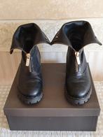 Stoere leren biker laarzen boots Tosca Blu vd Assem, Lage of Enkellaarzen, Ophalen of Verzenden, Zo goed als nieuw, Tosca Blu