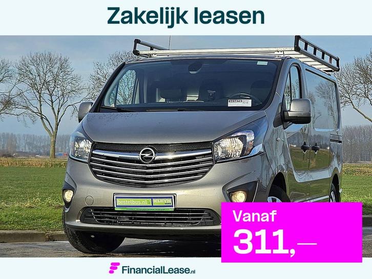 OPEL VIVARO 1.6 ac dubb schuideur e6, Auto's, Bestelauto's, Bedrijf, Lease, Financial lease, ABS, Airconditioning, Centrale vergrendeling