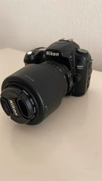 Nikon D80 met 2 lenzen/objectieven, Audio, Tv en Foto, Fotocamera's Digitaal, Ophalen of Verzenden, Zo goed als nieuw, Nikon