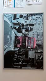 Schilderij engelse bus IKEA, Ophalen, 125 cm of meer, Zo goed als nieuw, Schilderij