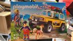 playmobil 9128 action jeep, Ophalen of Verzenden, Nieuw, Complete set