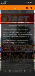 CPC startbewijs halve marathon 15 maart, Eén persoon