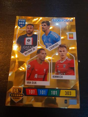 Panini FIFA 365 Adrenalyn XL Invincible - Zeldzame Kaart beschikbaar voor biedingen