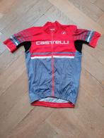 Fietsshirt korte mouw van Castelli maat L, Ophalen, Zo goed als nieuw, Kleding