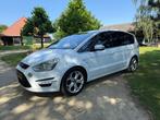 Ford S-Max 1.6 Scti Ecoboost 2011 Wit, Auto's, Ford, Voorwielaandrijving, 1596 cc, Stof, Zwart