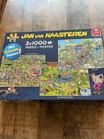 Jan van Haasteren puzzel 3x1000 stukjes, Ophalen of Verzenden, 500 t/m 1500 stukjes, Zo goed als nieuw