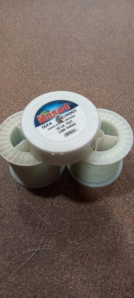 Mason Gevlochten lijn, Watersport en Boten, Hengelsport | Zeevissen, Nieuw, Vislijn, Ophalen of Verzenden