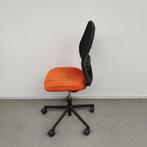 Ahrend 160 bureaustoel - oranje stof ``AFGEPRIJSD``, Huis en Inrichting, Oranje, Gebruikt, Bureaustoel, Ophalen