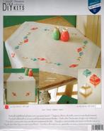 Cado vervaco borduurpakket dekservet, veren, Ophalen of Verzenden, Nieuw, Handborduren, Borduurpakket