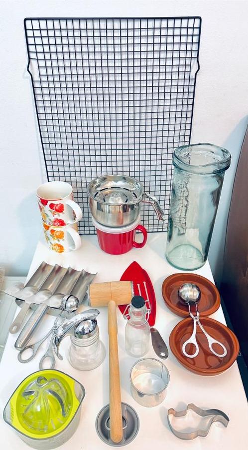 🔴 OPRUIMING! 🔴 MEGA bundel: keukengerei, Huis en Inrichting, Keuken | Keukenbenodigdheden, Zo goed als nieuw, Ophalen