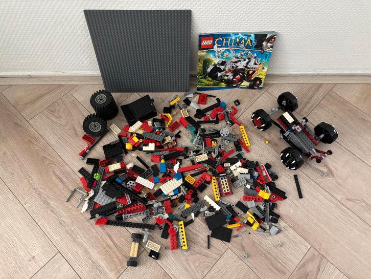 Collectie divers lego 1,1 kilo + Chima 70004 + polybag 30018, Kinderen en Baby's, Speelgoed | Duplo en Lego, Zo goed als nieuw