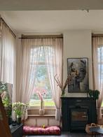 Gordijnen voor 9 ramen - Zeer goede staat!, Crème, 200 cm of meer, Ophalen of Verzenden, Zo goed als nieuw