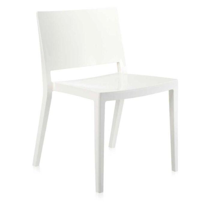 2x Kartell Lizz Stoel - Piero Lissoni - Nieuw in doos!, Huis en Inrichting, Stoelen, Nieuw, Twee, Kunststof, Wit, Ophalen