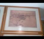 4 Zeldzame Frank Lloyd Wright Lithografieën., Antiek en Kunst, Ophalen of Verzenden