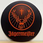 Jagermeister logo oranje reclamebord van metaal wandbord, Reclamebord, Info@deconoord.nl, Verzenden, Deco Noord