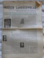 Friesch landbouwblad 19 september 1947, Verzamelen, Tijdschriften, Kranten en Knipsels, 1940 tot 1960, Nederland, Ophalen of Verzenden