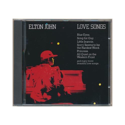 CD Elton John - Love Songs - 16 nummers [1982], Cd's en Dvd's, Cd's | Pop, Zo goed als nieuw, 1980 tot 2000, Verzenden