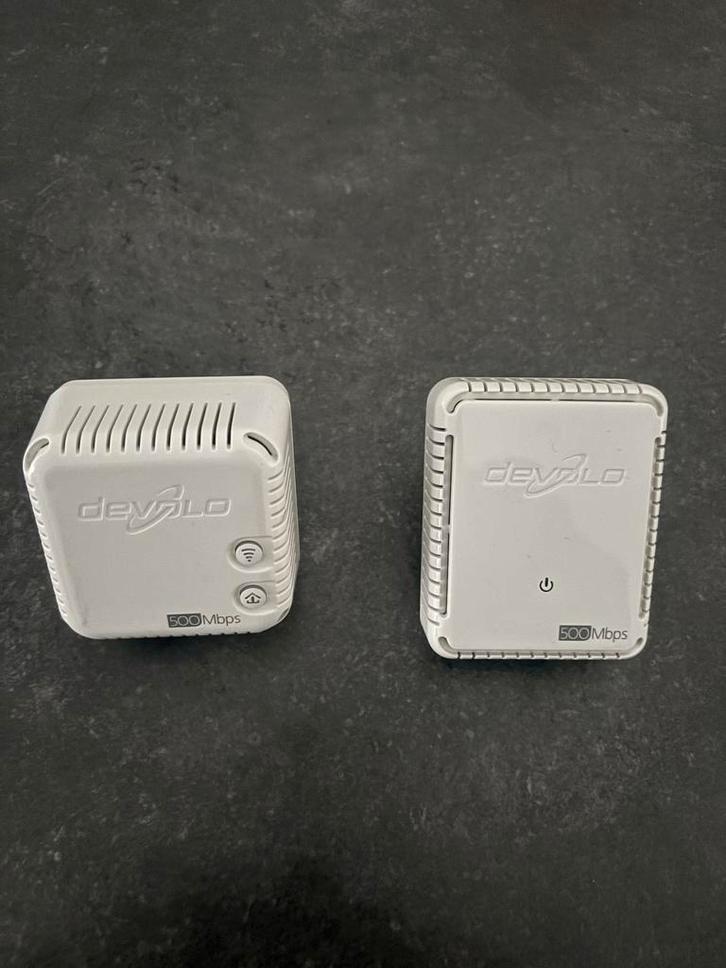 Devolo dLAN 500 duo + WiFi - Powerline Adapter Set, Computers en Software, Powerlines, Zo goed als nieuw, Ophalen of Verzenden