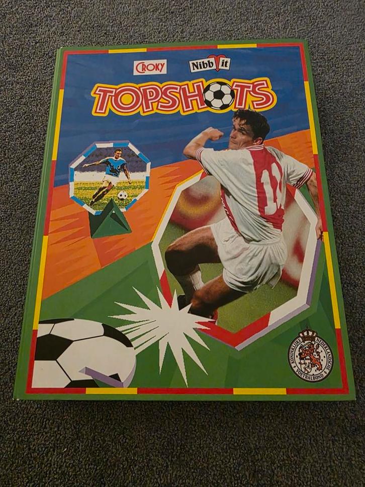 Topshots geheel compleet incl. EK '96, Verzamelen, Flippo's, Map, Album of Poster, Met verzamelmap(pen), Ophalen of Verzenden