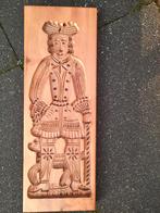 Oude Speculaasplank met afbeelding, Antiek en Kunst, Ophalen of Verzenden