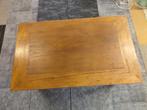 Teakhouten salontafel in prima staat, 100 tot 150 cm, Zo goed als nieuw, Minder dan 50 cm, Rechthoekig