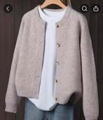 Prachtig zacht vestje nieuw, Verzenden, Beige, Nieuw, Maat 36 (S)