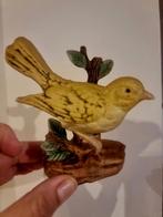 Vintage 80's gedetailleerd keramiek vogel, Antiek en Kunst, Antiek | Keramiek en Aardewerk, Ophalen of Verzenden