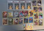 Pokémon kaarten, Pikachu van Gogh PSA 9, TG en alt arts, Verzenden, Zo goed als nieuw