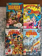 DC Comics - Baldakijn - Sgt. Rock, Superman, Teen Titans, Meerdere comics, Ophalen of Verzenden, Gelezen, Amerika