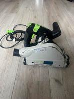Festool TS 55 EBQ cirkelzaag, Ophalen, Invalzaag, Zo goed als nieuw, 30 tot 70 mm