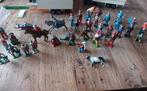 Tinnen soldaatjes cowboys indianen ridders 50s 60s England, Antiek en Kunst, Antiek | Speelgoed, Ophalen of Verzenden