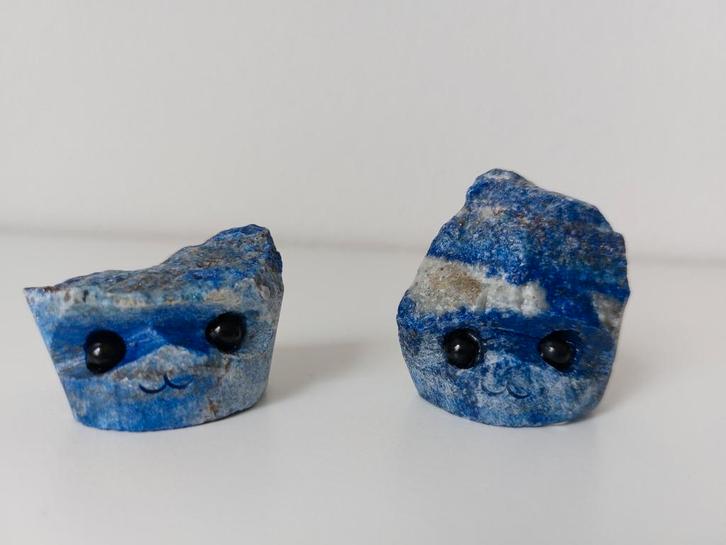 Schattige Lapis Lazuli Steentjes, Verzamelen, Mineralen en Fossielen, Ophalen of Verzenden
