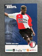 Feyenoord spelerskaart Snoyl met handtekening, Ophalen of Verzenden, Zo goed als nieuw, Feyenoord, Spelerskaart