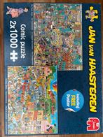 Jan van Haasteren 2x 1.000 stukjes, Ophalen, 500 t/m 1500 stukjes, Zo goed als nieuw